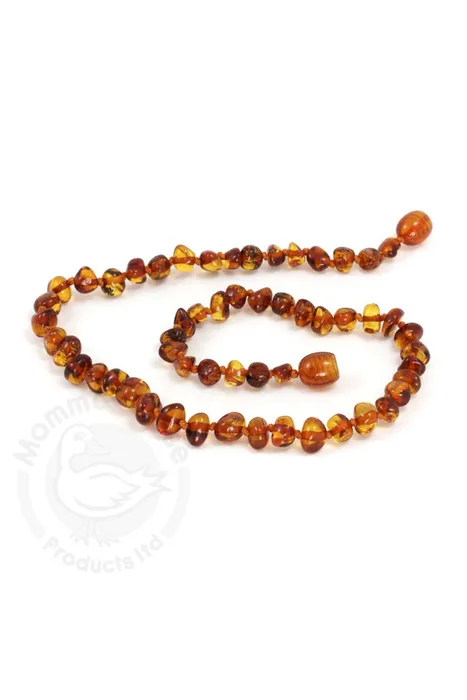 Momma Goose Baltic Amber Teething Necklace