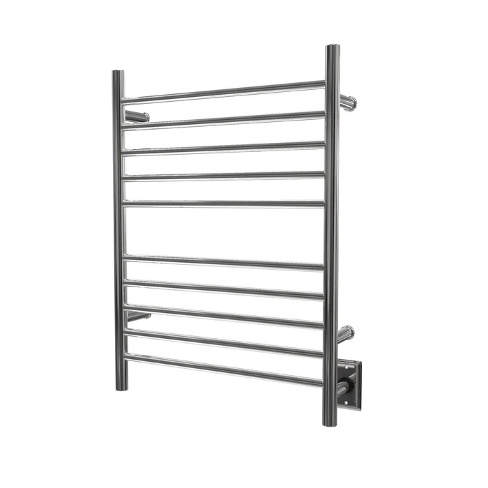 Amba Radiant Hardwired + Plug-in Combo Straight 10 Bar Heated Towel Rack - our top pick