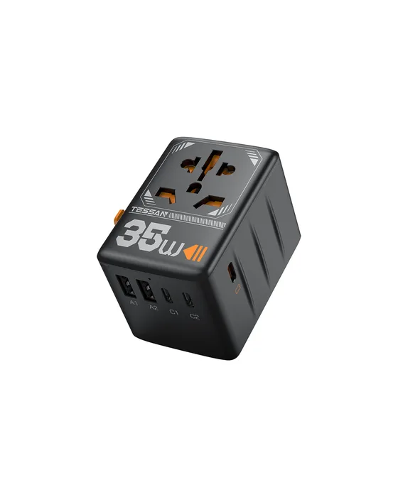 TESSAN Universal Travel Adapter (35W, TS-WTA02)