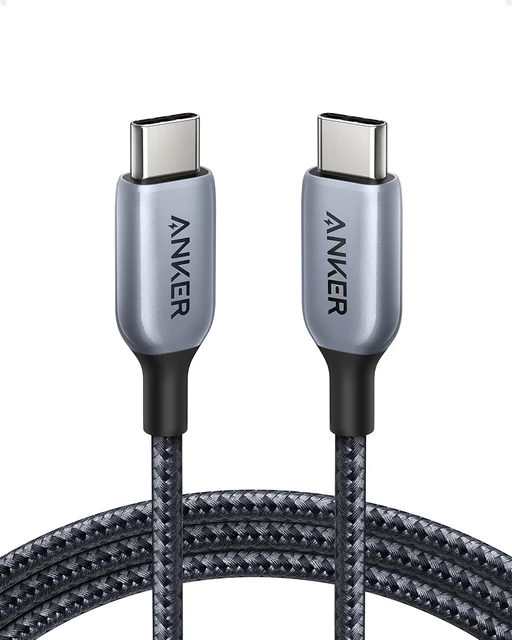 Anker 765 USB-C to USB-C Cable (240W, 6ft Nylon) - our top pick