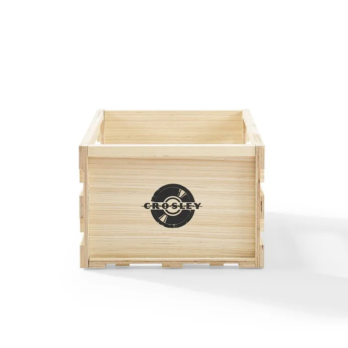 Vinyl Record Storage Crate