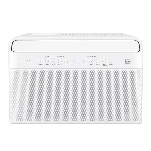 Midea U 8,000 BTU Smart Inverter Window Air Conditioner (MAW08V1QWT) — our top pick