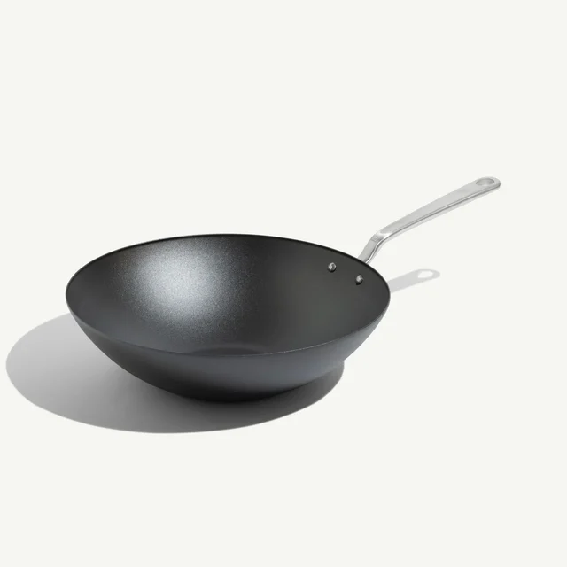 Made In Blue Carbon Steel Wok — our top pick