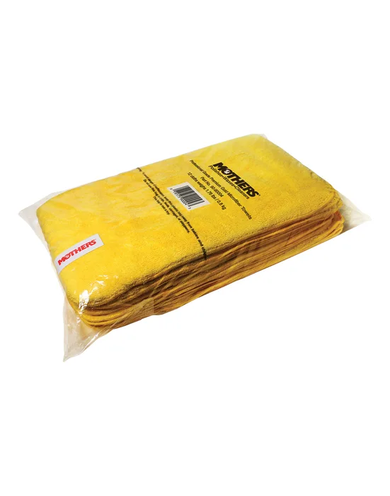 Mothers Professional Grade Premium Microfiber Towels (12-Pack)