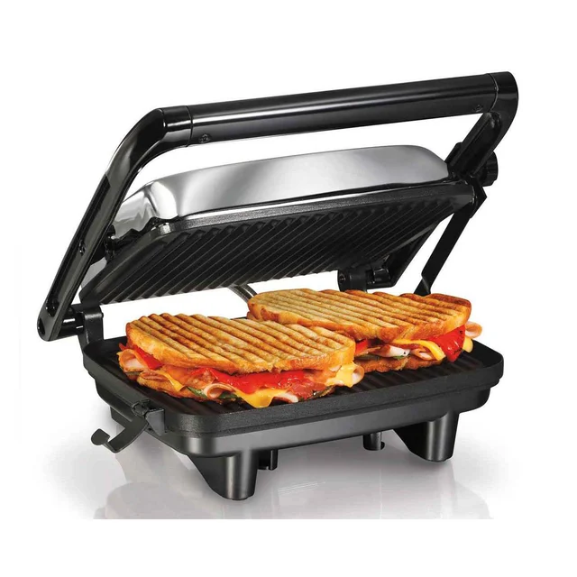 Hamilton Beach Panini Press Gourmet Sandwich Maker (25460A)